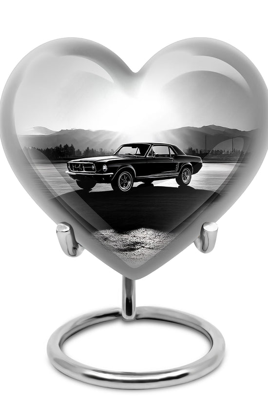 Personalized Eternal Car Cremation Urns - Gray 10-inch, 200 cu in - Karyliz