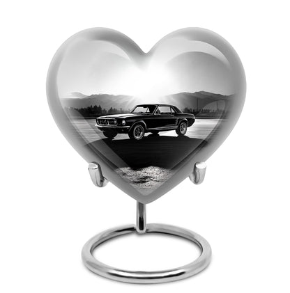 Personalized Eternal Car Cremation Urns - Gray 10-inch, 200 cu in - Karyliz