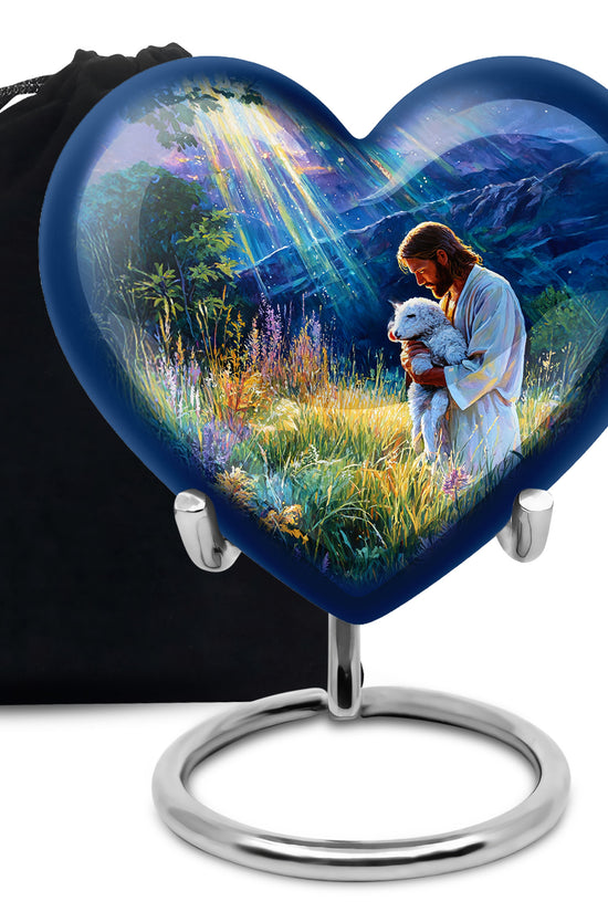 Jesus Memorial Urn - Beautiful Cremation Urn For Human Ashes