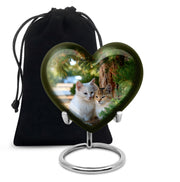 Cat Funeral Urn - Couple Cremation Urn For Pet Ashes