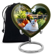 White Persian Cat Cremation Urn - Beautiful Theme Cremation Urn For Ashes