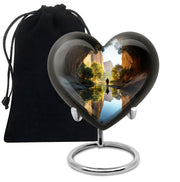 Fishing Cremation Urn For Ashes - Aluminium Memorial Urn For Adult