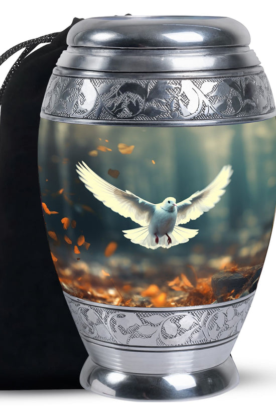 Dove Bird Urns For Ashes - Large Cremation Urn For Loved ones