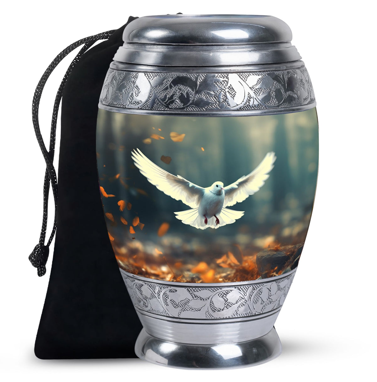 Dove Bird Urns For Ashes - Large Cremation Urn For Loved ones
