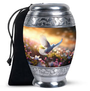 Spiritual Dove Memorial Urn - Beautiful Nature Funeral Urn For Ashes