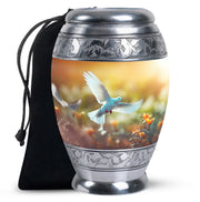 Peaceful Dove Funeral Urn - Nature Inspired Cremation Urn For Adult Ashes
