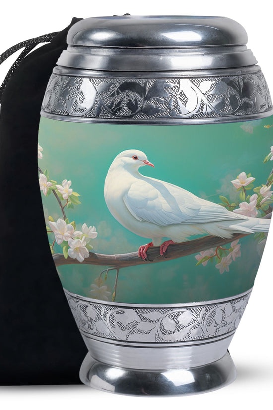 Dove Funeral Urn - Large Funeral Urn For Loved Ones