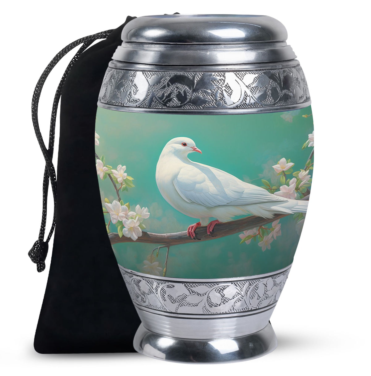 Dove Funeral Urn - Large Funeral Urn For Loved Ones