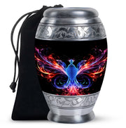 Fire Wing Phoenix Funeral Urn - Spiritual Cremation Urn for Ashes