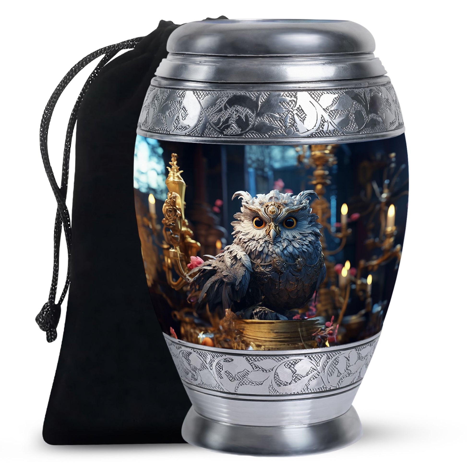 Owl Cremation Urn – Beautiful Memorial Urn For Human Ashes
