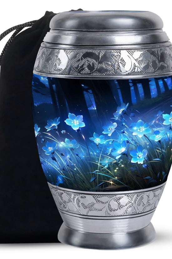 Scorpion Grass Adult Size Urn For Ashes - Elegant Funeral Urn