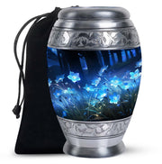 Scorpion Grass Adult Size Urn For Ashes - Elegant Funeral Urn