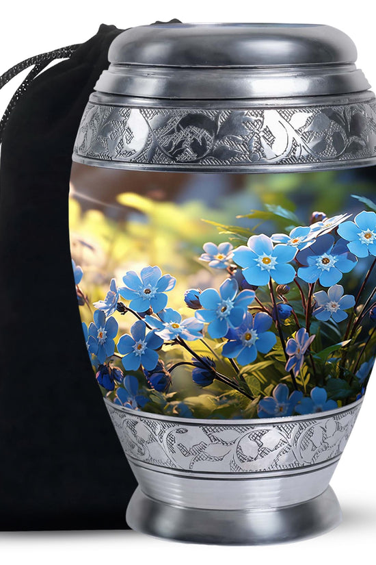 Scorpion Grass Cremation Urn - Stylish Funeral Urn For Female Ashes