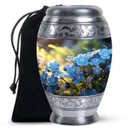 Scorpion Grass Cremation Urn - Stylish Funeral Urn For Female Ashes