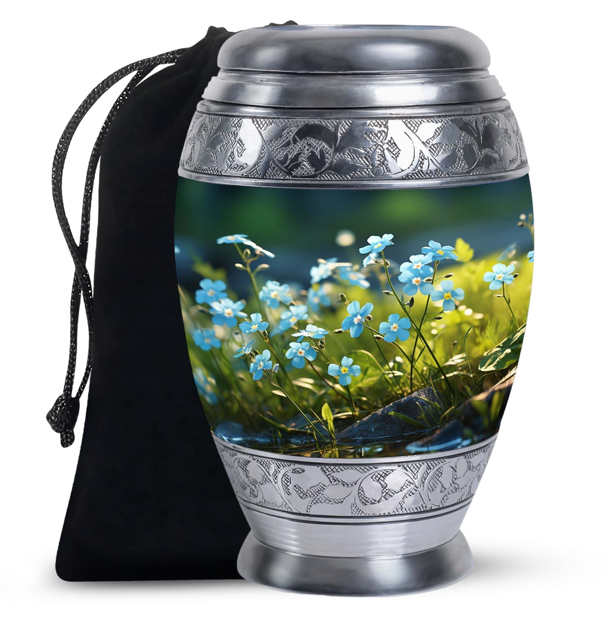 Scorpion Grass Human Cremation Urn - Elegant Memorial Funeral Urn