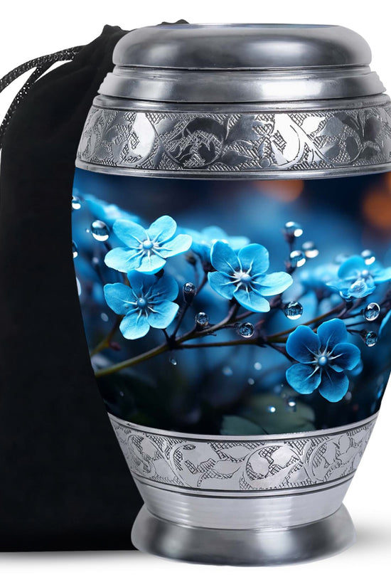 Scorpion Grass Adult Funeral Urn - Stylish Cremation Urn For Ashes