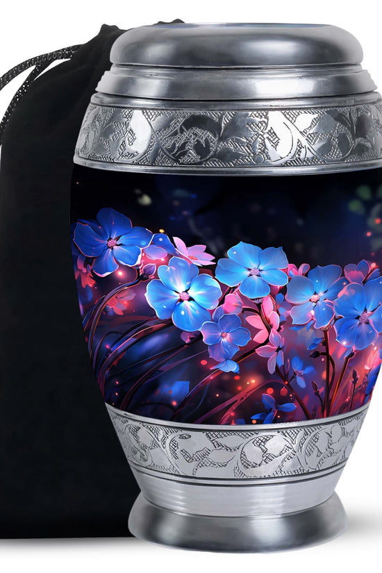 Scorpion Grass Cremation Urn - Elegant Adult Memorial Urn For Human Ashes