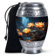 Elegant Lily Urn For Human Ashes - Large Cremation Urn