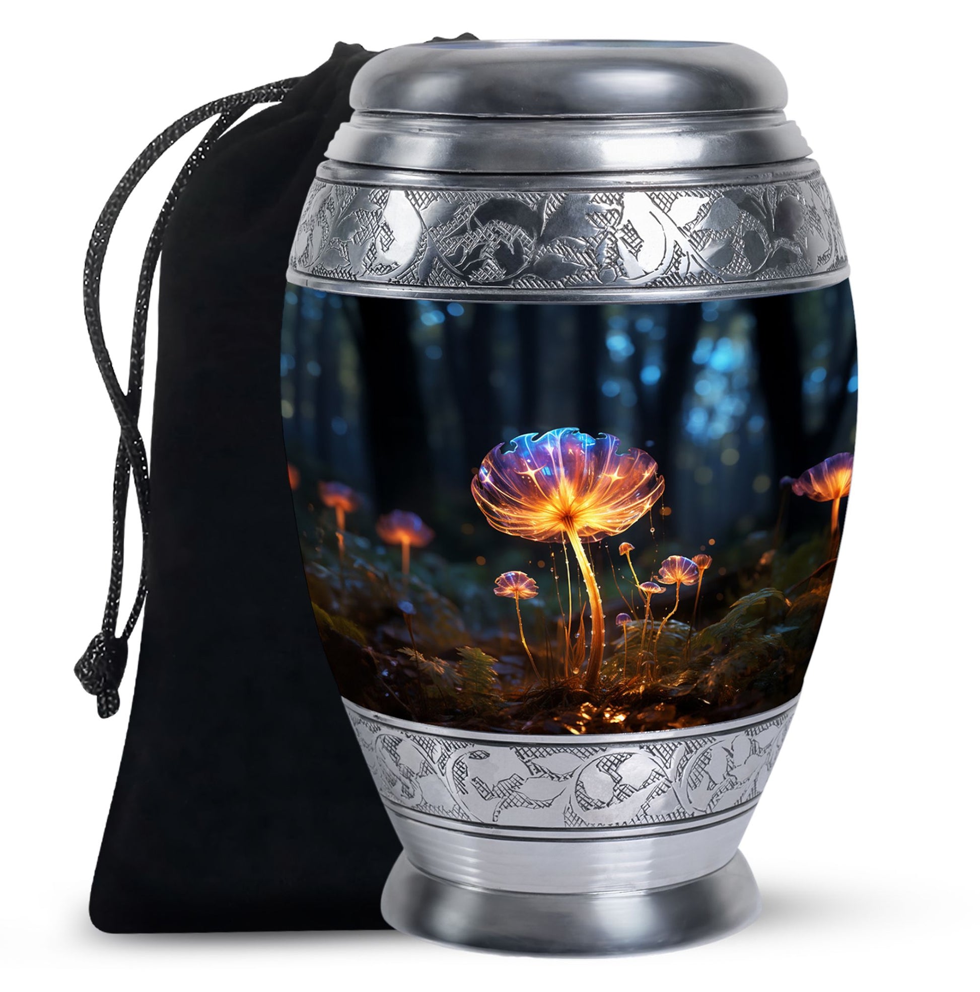 Lotus Flower Funeral Urn- Memorial Urn For Human Ashes