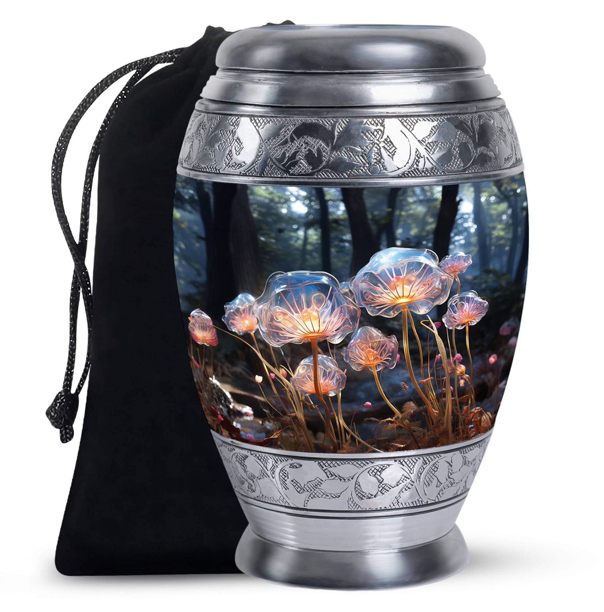 Jellyfish Memorial Urn - Large Cremation Urn For Male & Female