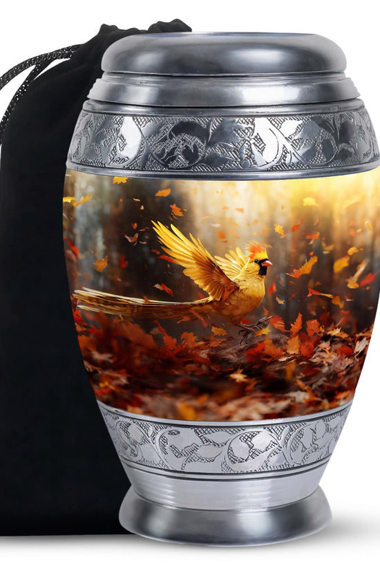 Classic Hummingbird Cremation Urn - Elegant Memorial Urn For Human Ashes