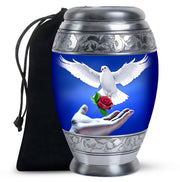Dove Bird Memorial Urn - Peaceful Cremation Urn For Adult Ashes