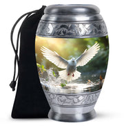 Dove Bird Memorial Urn For Ashes - Cremation Urns For Human Ashes Adult