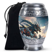 Dragon Warrior Memorial Urn For Adults - Premium Funeral Urn For Adult Ashes