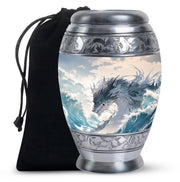 Dragon Mountain Fantasy Cremation Urn - Burial Urn For Adult Ashes