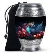 Dragon Theme Funeral Urn - Red Artistic Cremation Urn For Adult Ashes