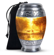 Horse Funeral Urn For Ashes - Divine Memorial Urn For Human Ashes