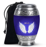 Angel Wings Cremation Urn - Spiritual Memorial Urn For Ashes