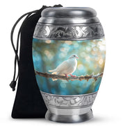 Dove Memorial Urn For Ashes - Forest Funeral Urn For Burial