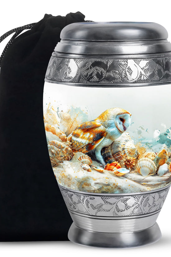 Ocene Inspired Owl Urn – Premium Funeral Urn For Ashes
