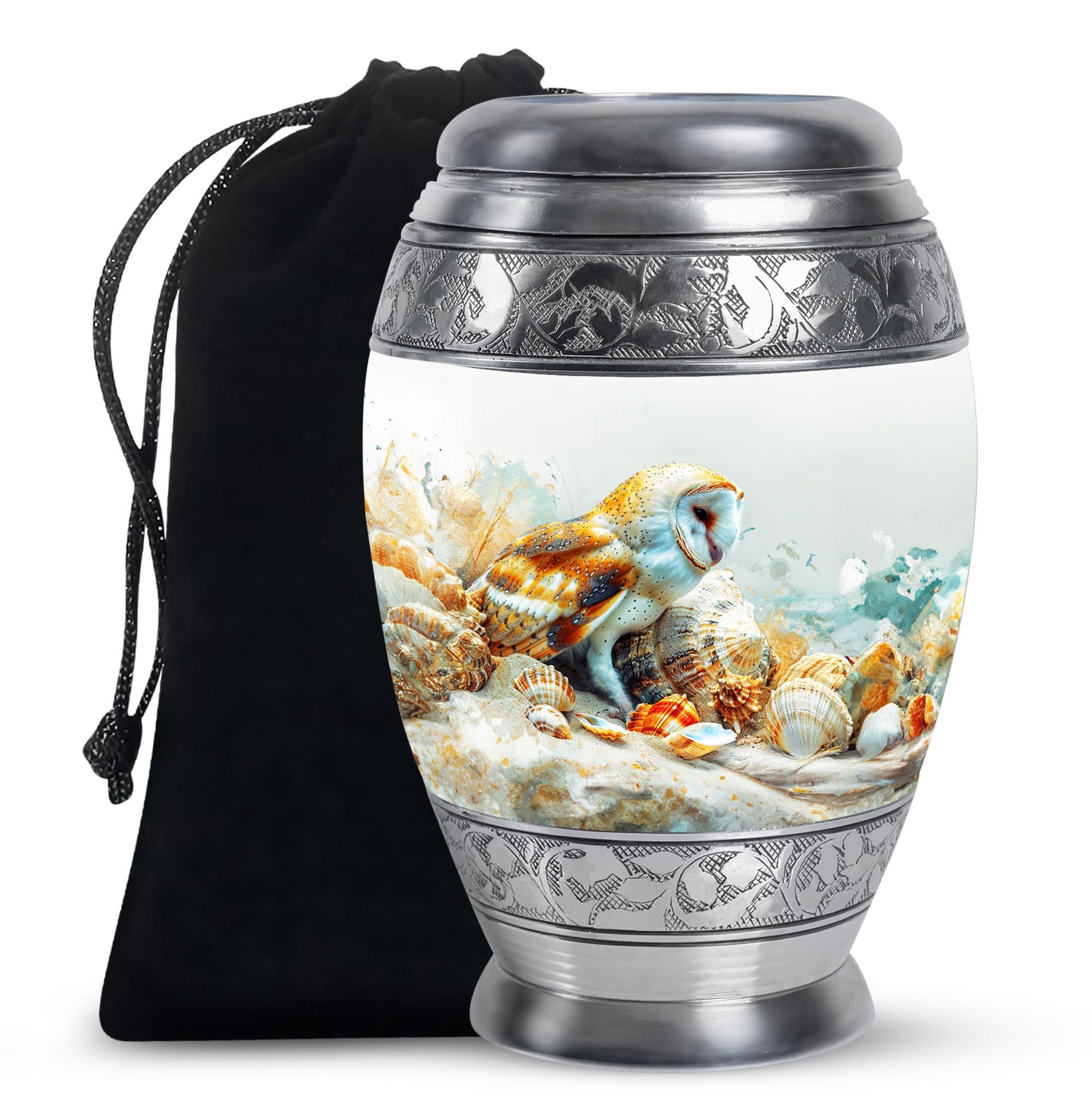 Ocene Inspired Owl Urn – Premium Funeral Urn For Ashes
