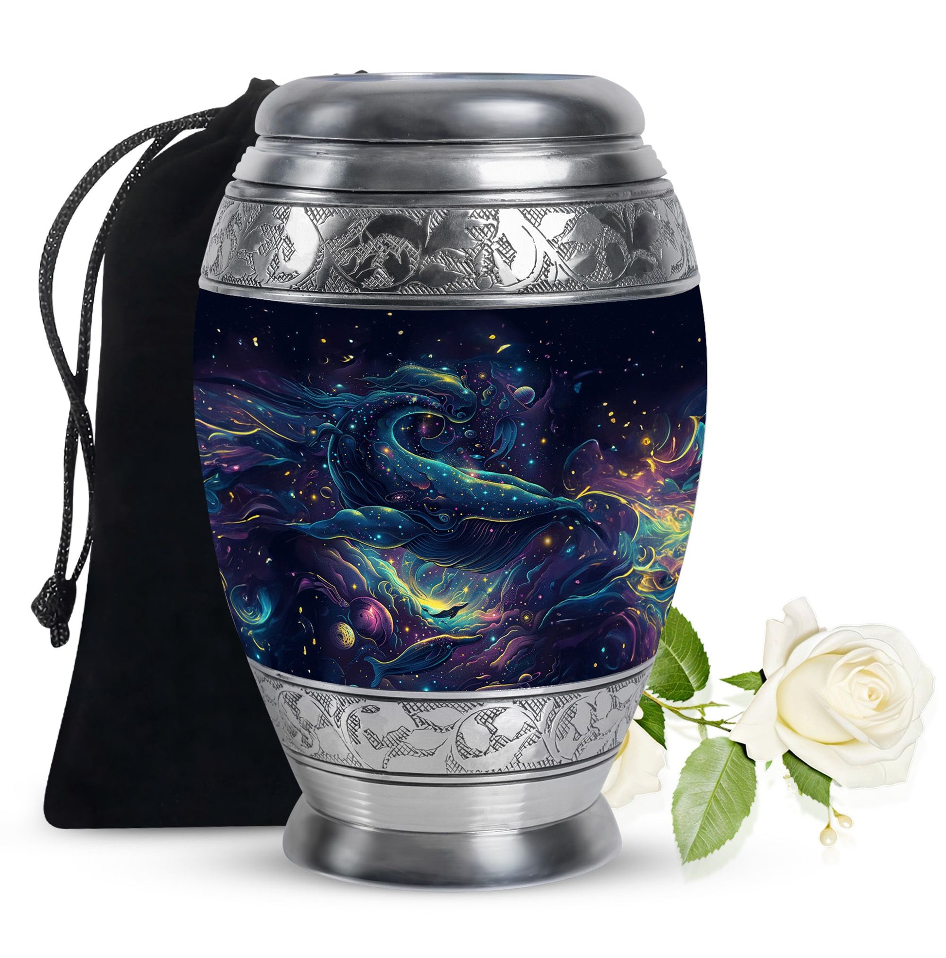 Fish Memorial Urn - Large Funeral Urn For Human Ashes