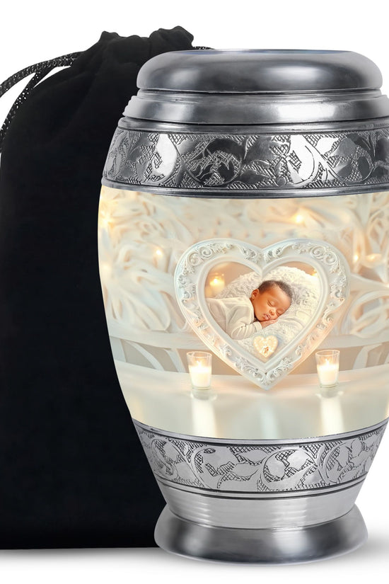 Child Memorial Urn For Ashes - Beautiful Cremation Urn For Loved Ones