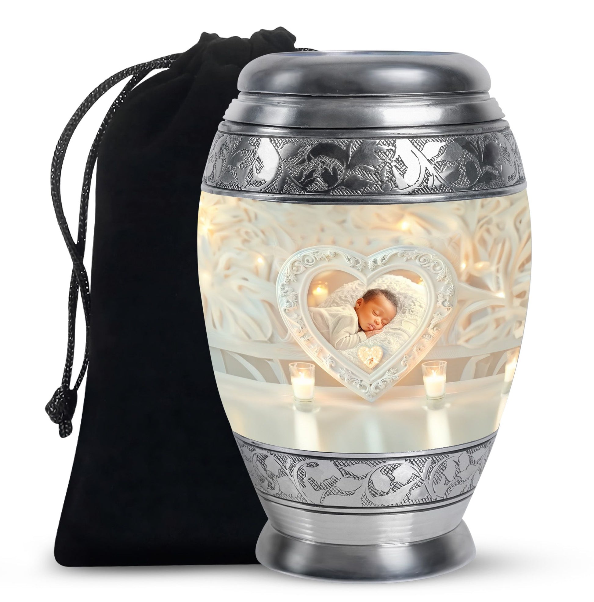 Child Memorial Urn For Ashes - Beautiful Cremation Urn For Loved Ones