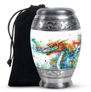 Artistic Dragon Cremation Urn For Ashes - Fantasy Burial Urn For Adult Ashes