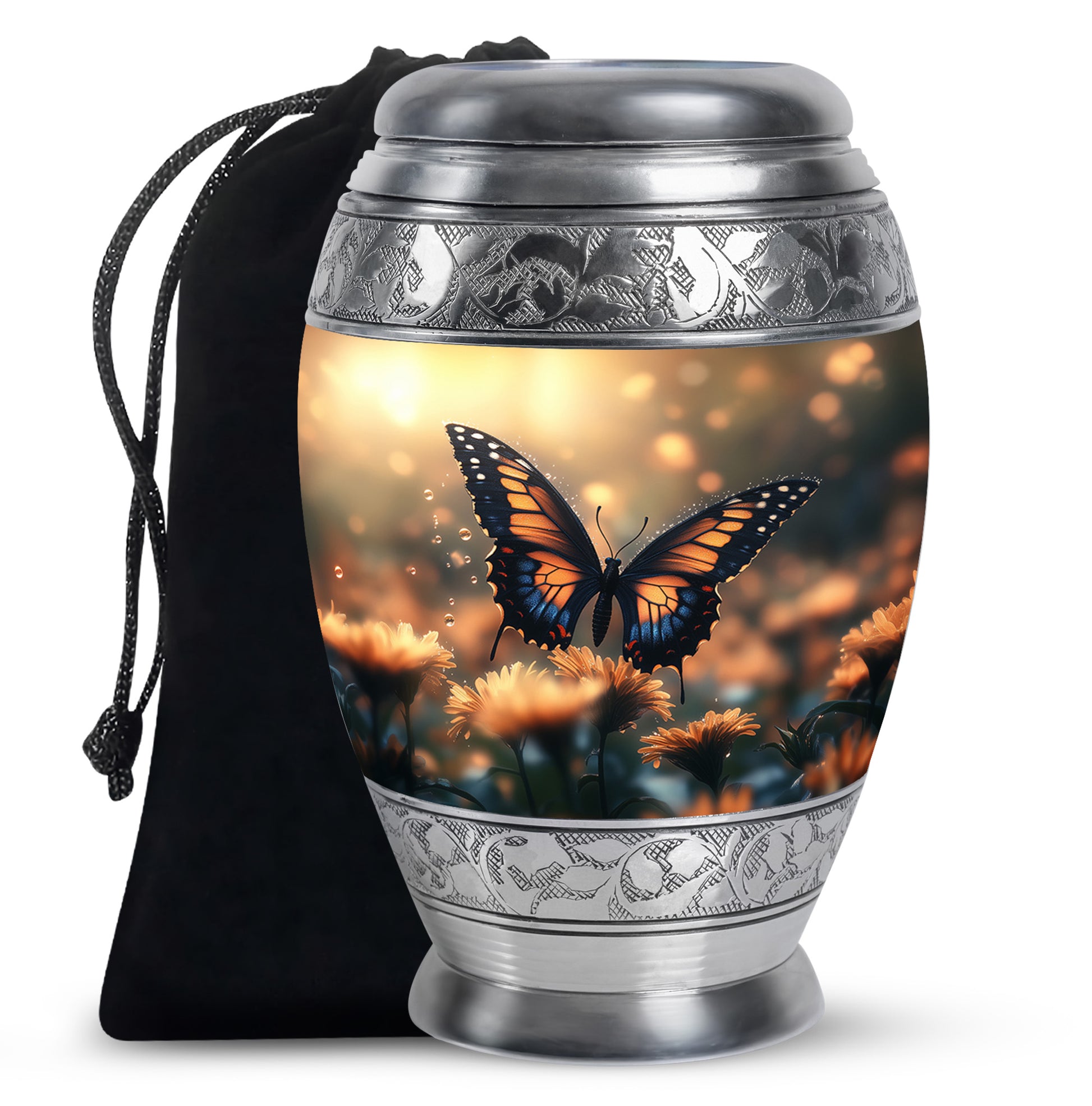 Butterfly Large Cremation Urn