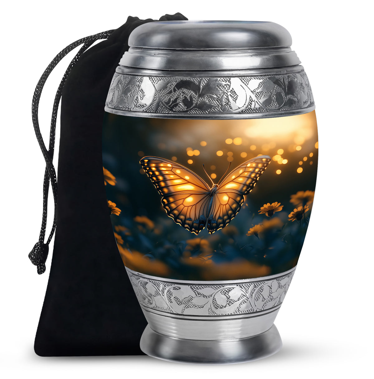 Monarch Butterfly Ashes Urn For Mom - keepsakes for ashes of loved ones