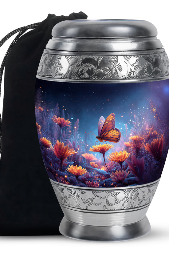 Monarch Butterfly Cremation Urn for Human Ashes For Mom or Dad
