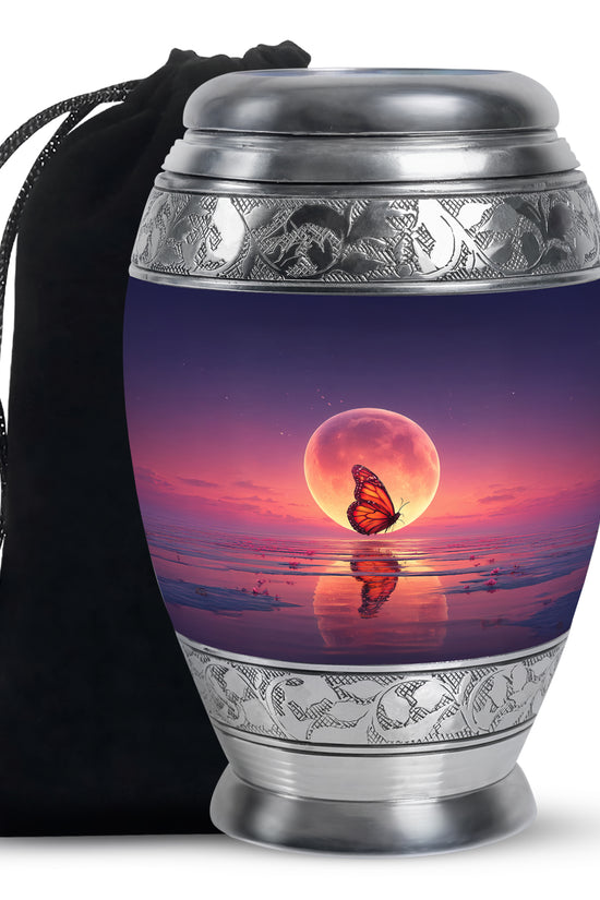 Moonlight Butterfly Urns for Human Ashes - Cremation Urn for Men & Women