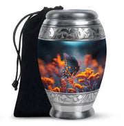 Colorful Butterfly On Flower - Beautiful Urns For Mom Ashes