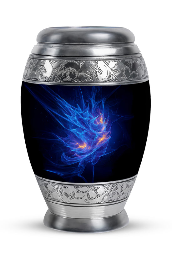 Blue Blue Cremation Urns - Glorious Journey 10-inch, 200 cu in - Karyliz
