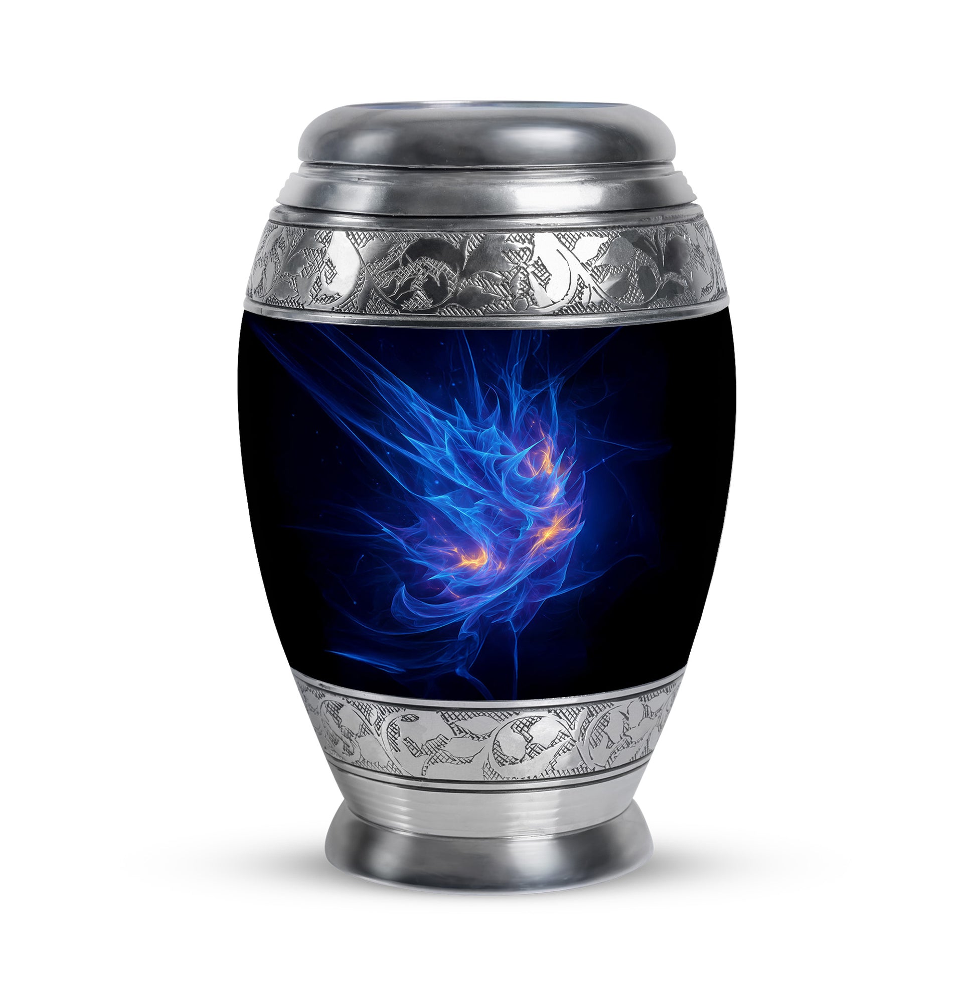 Blue Blue Cremation Urns - Glorious Journey 10-inch, 200 cu in - Karyliz