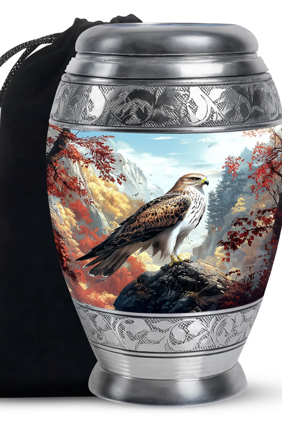 Eagle Mountain Cremation Urn - Nature Memorial Urn For Adult Ashes