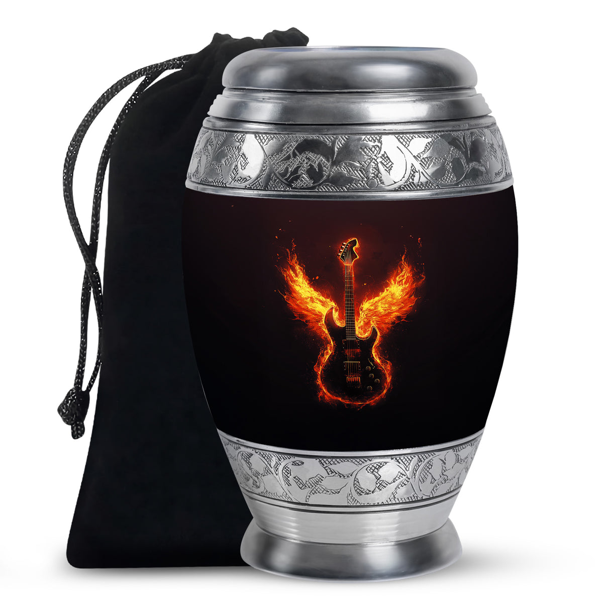 Firewings Guitar Urn - Unique Tribute Cremation Urns For Human Ashes