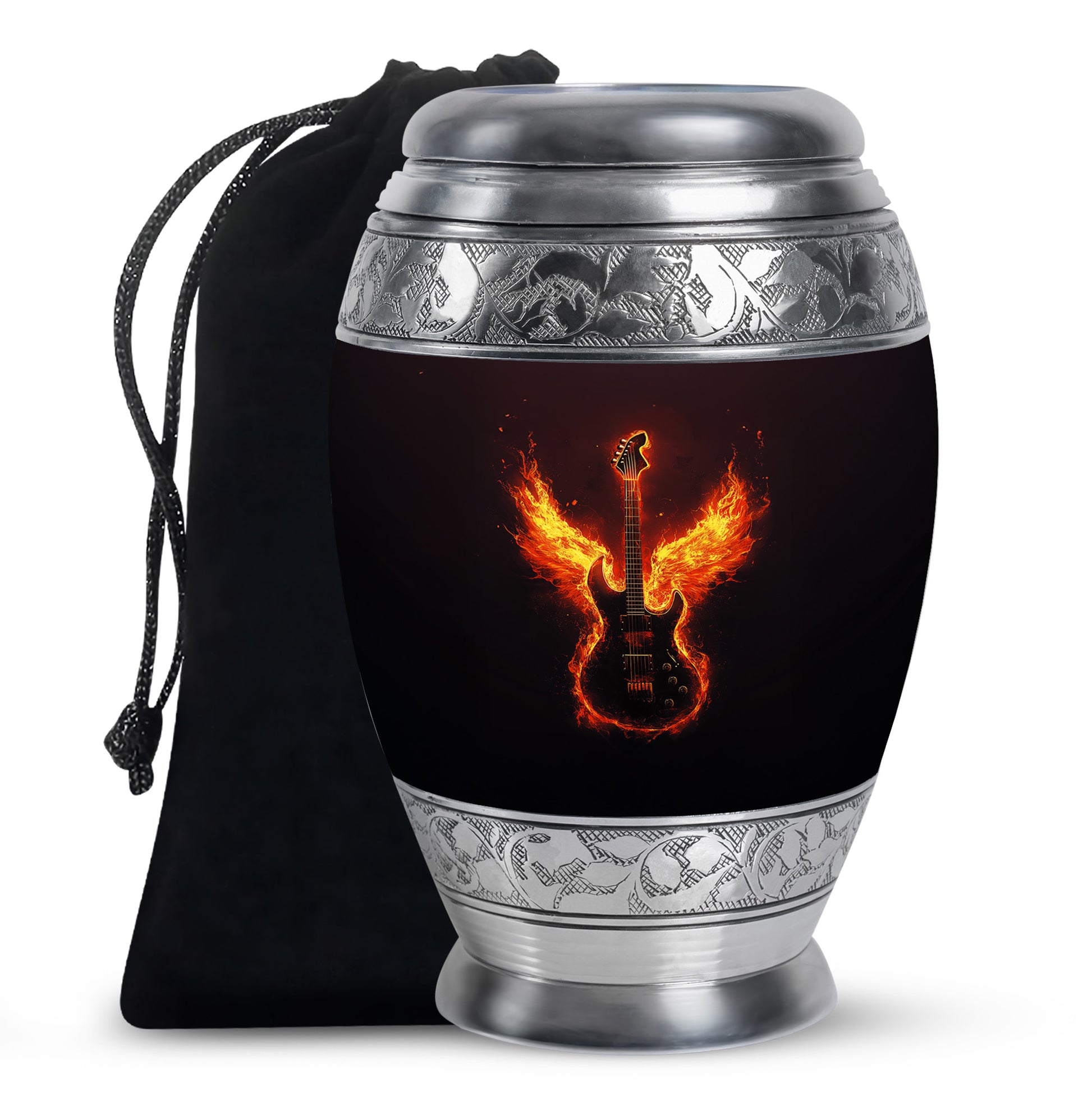 Firewings Guitar Urn - Unique Tribute Cremation Urns For Human Ashes