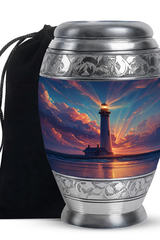 Divine Sunset Funeral Urn - Peaceful Memorial Urn For Loved Ones